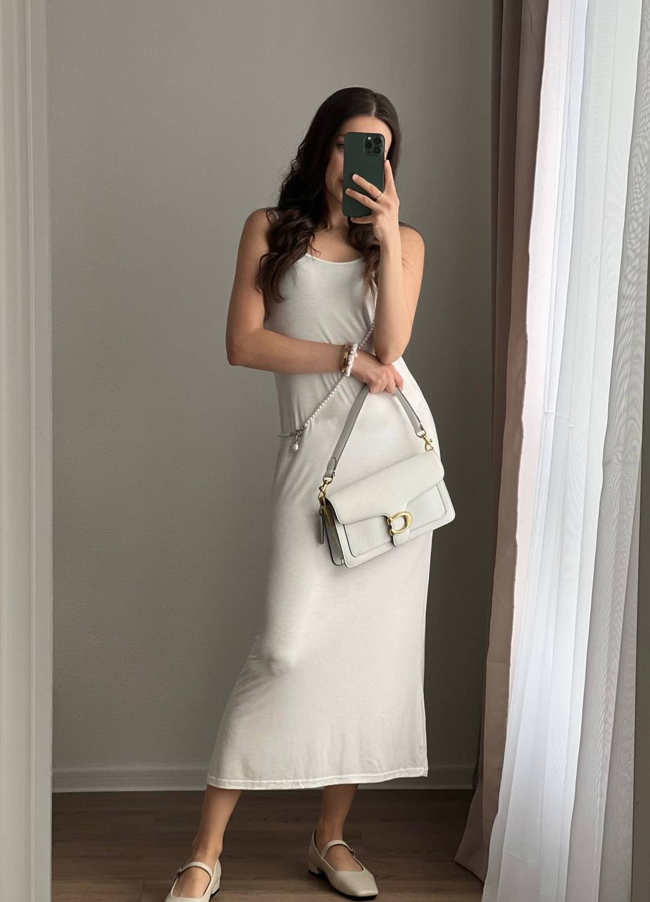 White Single Vest