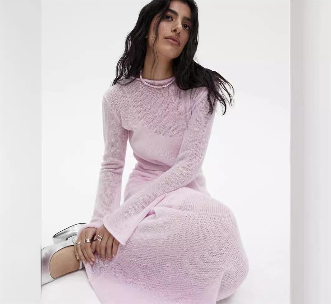 Pink Separate Sweater